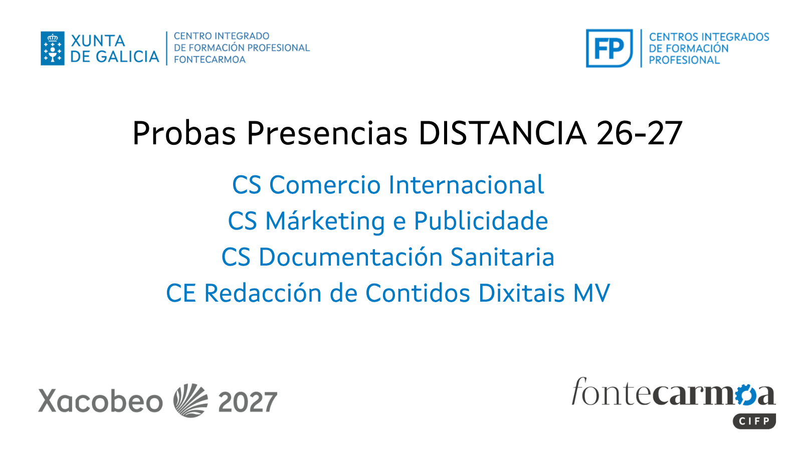 Probas distancia ZCS CI