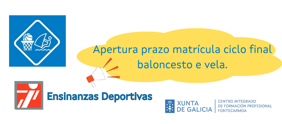Featured image for “Matrícula Ciclo Final Ensinanzas Deportivas.”