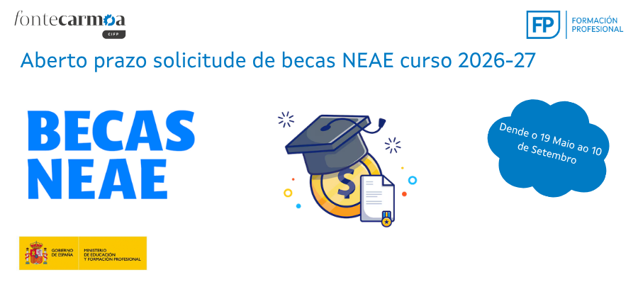 Featured image for “Becas NEAE curso 2026-27”