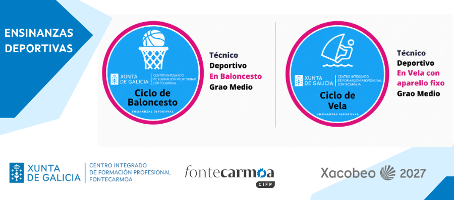 Featured image for “Aberta a inscrición nas ensinanzas deportivas de Baloncesto e Vela”
